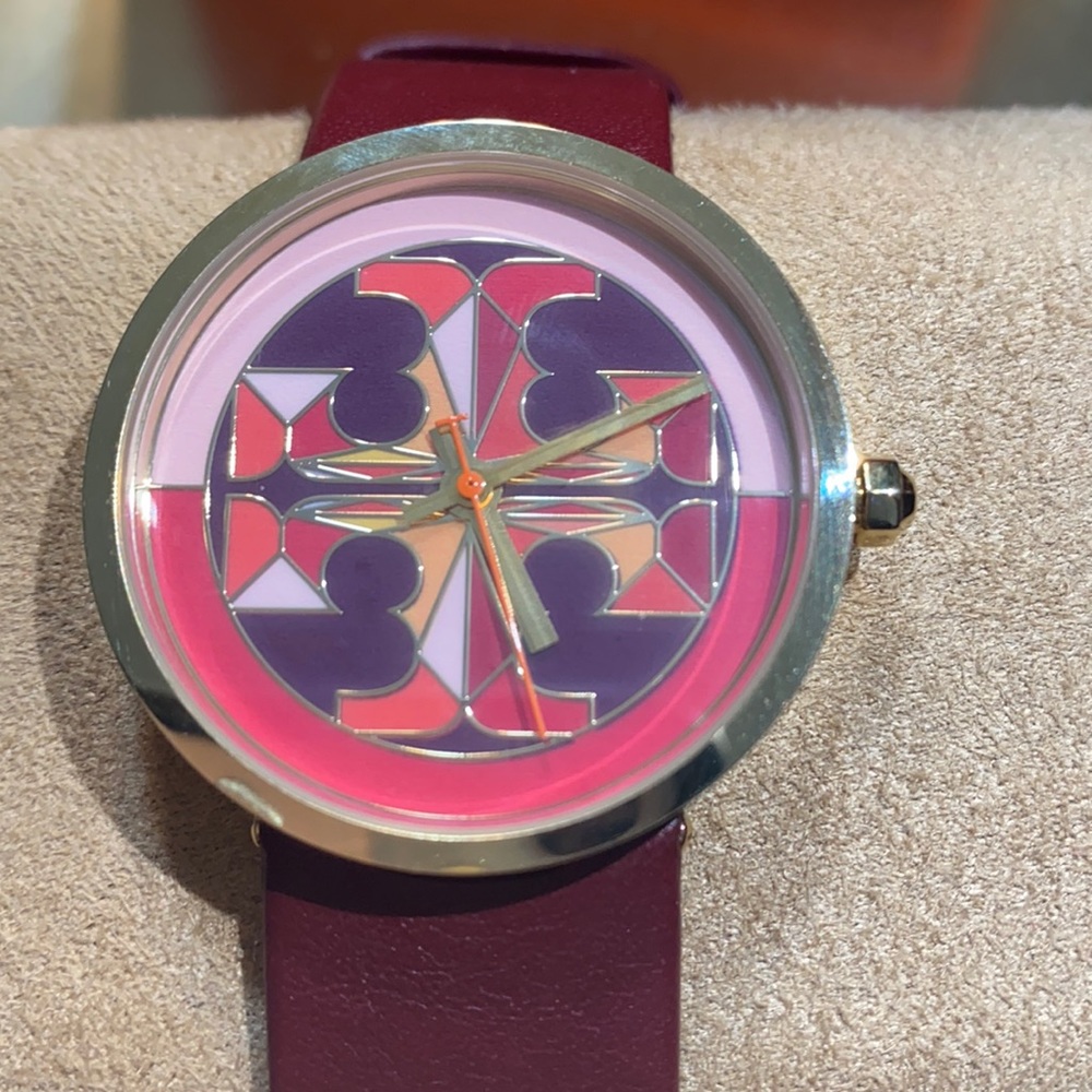 Tory Burch Burgundy Watch